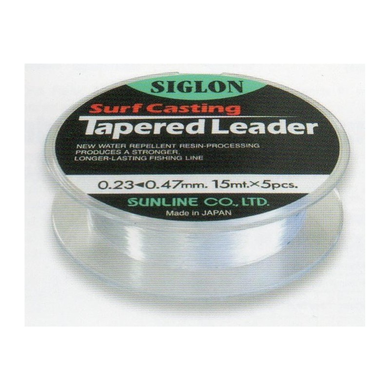 SUNLINE SIGLON SURF CASTING TAPERED LEADER