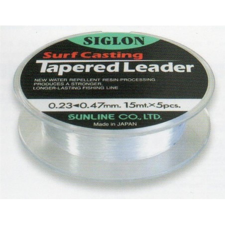SUNLINE SIGLON SURF CASTING TAPERED LEADER