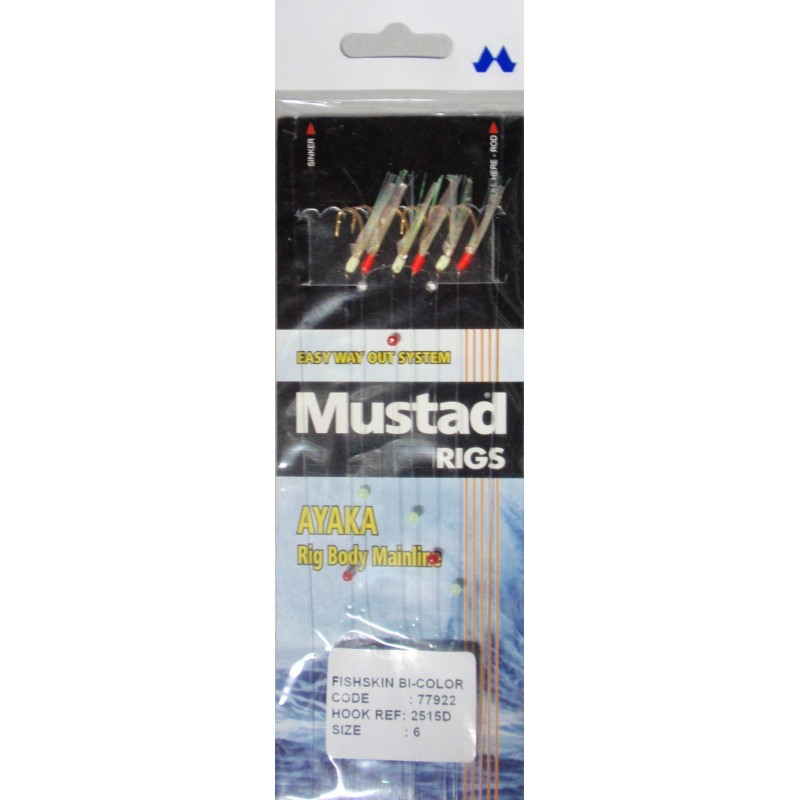 BAJO MAR MUSTAD T-81A FISHKIN BICOLOR