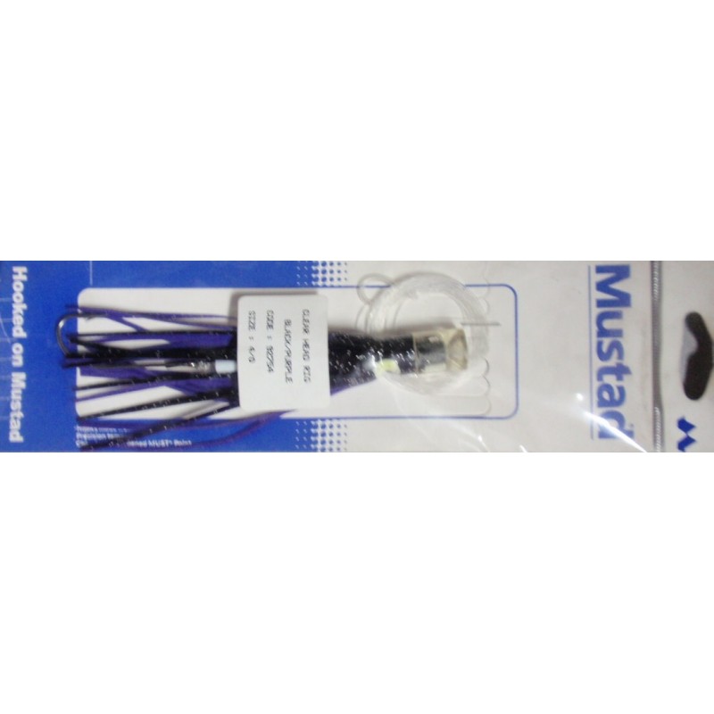 MUSTAD CLEAR HEAD RIG BLACK/PURPLE