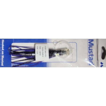 MUSTAD CLEAR HEAD RIG BLACK/PURPLE