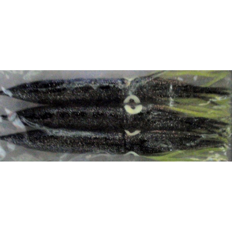 CALAMAR TTERSON 19cm NEGRO/AMARILLO
